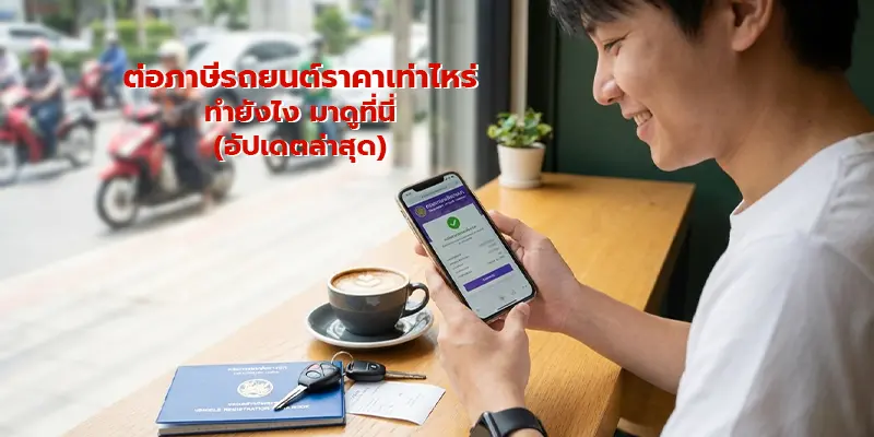 ต่อภาษีรถยนต์