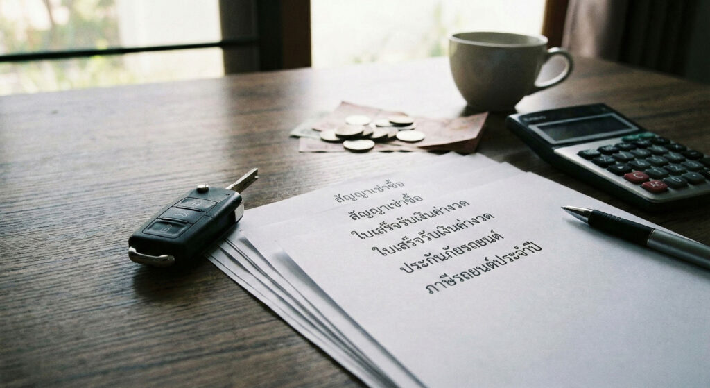 ซื้อรถยนต์ 1 คัน มีค่าใช้จ่ายอะไรบ้าง