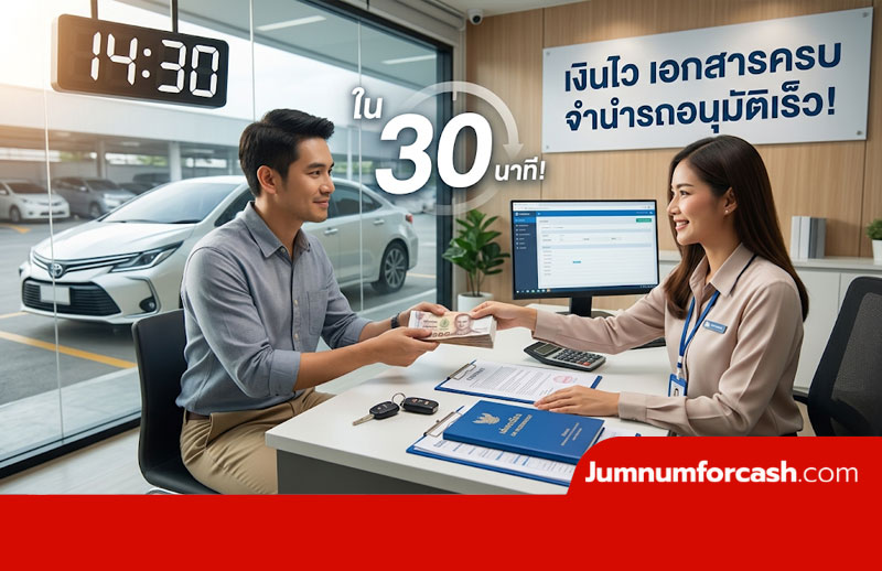 เอกสารที่ต้องใช้ในการจำนำรถมีอะไรบ้าง