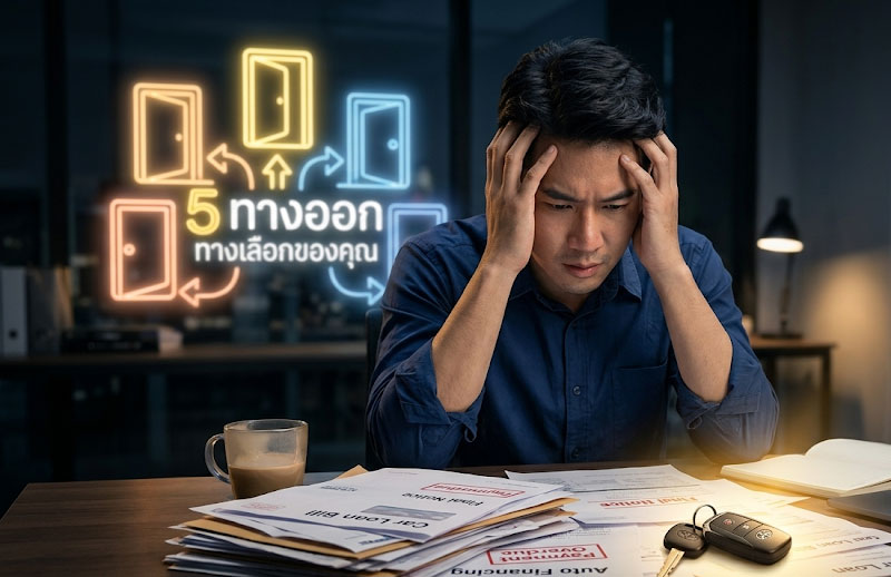 ผ่อนรถไม่ไหว ทำยังไง