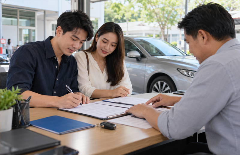 โอนรถ 2569 ใช้เอกสารอะไร ค่าโอนเท่าไหร่? + โอนลอยเสี่ยงไหม